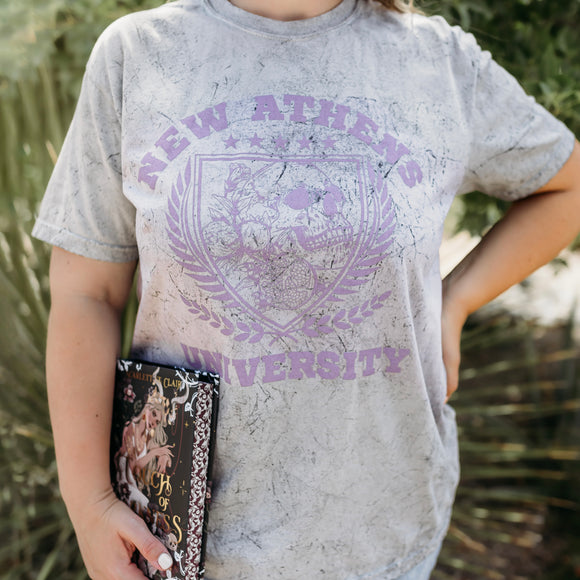 A Touch of Darkness Inspired: New Athens University Heavy Weight Tee
