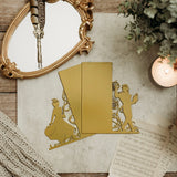 Jude & Cardan Bookshelf Silhouettes