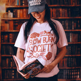 Slow Burn Society Heavy Weight Tee
