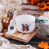 A Court of Thorns & Roses Inspired Bowl & Spoon