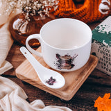 A Court of Thorns & Roses Inspired Bowl & Spoon