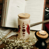 The Serpent and the Wings of Night Inspired Glass Luxe Tumbler