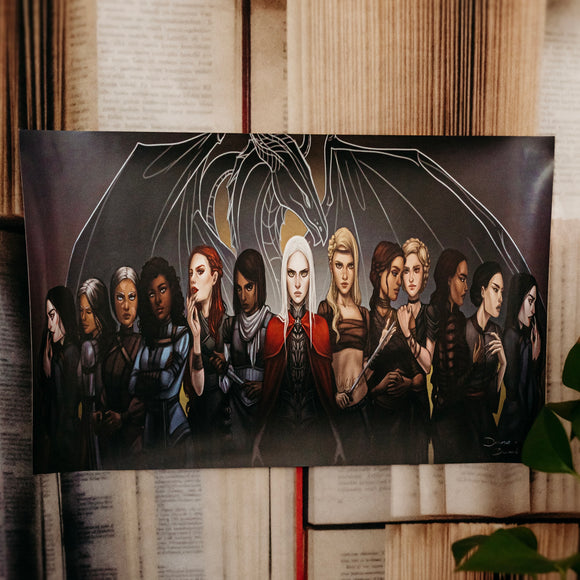 Throne of Glass Inspired: The Thirteen Poster