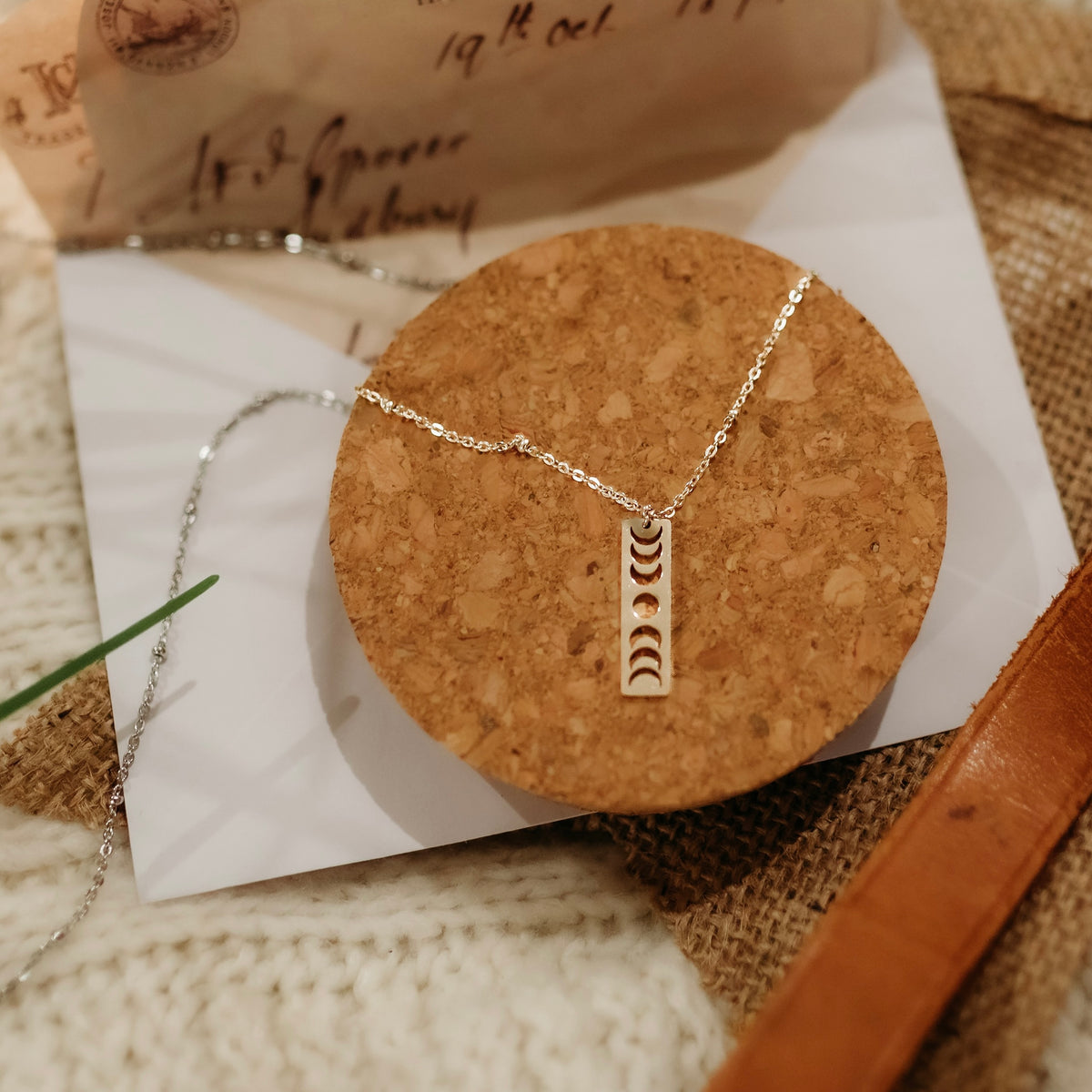 MONDAY EDITION★Moonlit Heartstrings Long Necklace One Heart Large Long Necklace - Brighton