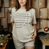 Hobbit Meals Ampersand Tee