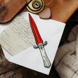 Blood & Ash Inspired: Bloodstone Letter Opener
