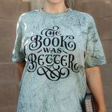 The Book Was Better Heavy Weight Tee