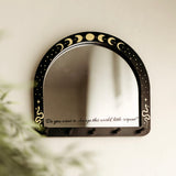 Crowns of Nyaxia Series Inspired Hanging Mirror