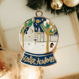 Zodiac Academy Inspired Snow Globe Enamel Ornament