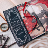 Nightshade Inspired Fabric Dust Jacket