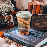 Throne of Glass Inspired Ceramic Coffee Traveler