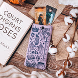 A Court of Thorns and Roses Inspired Puffy Pouch