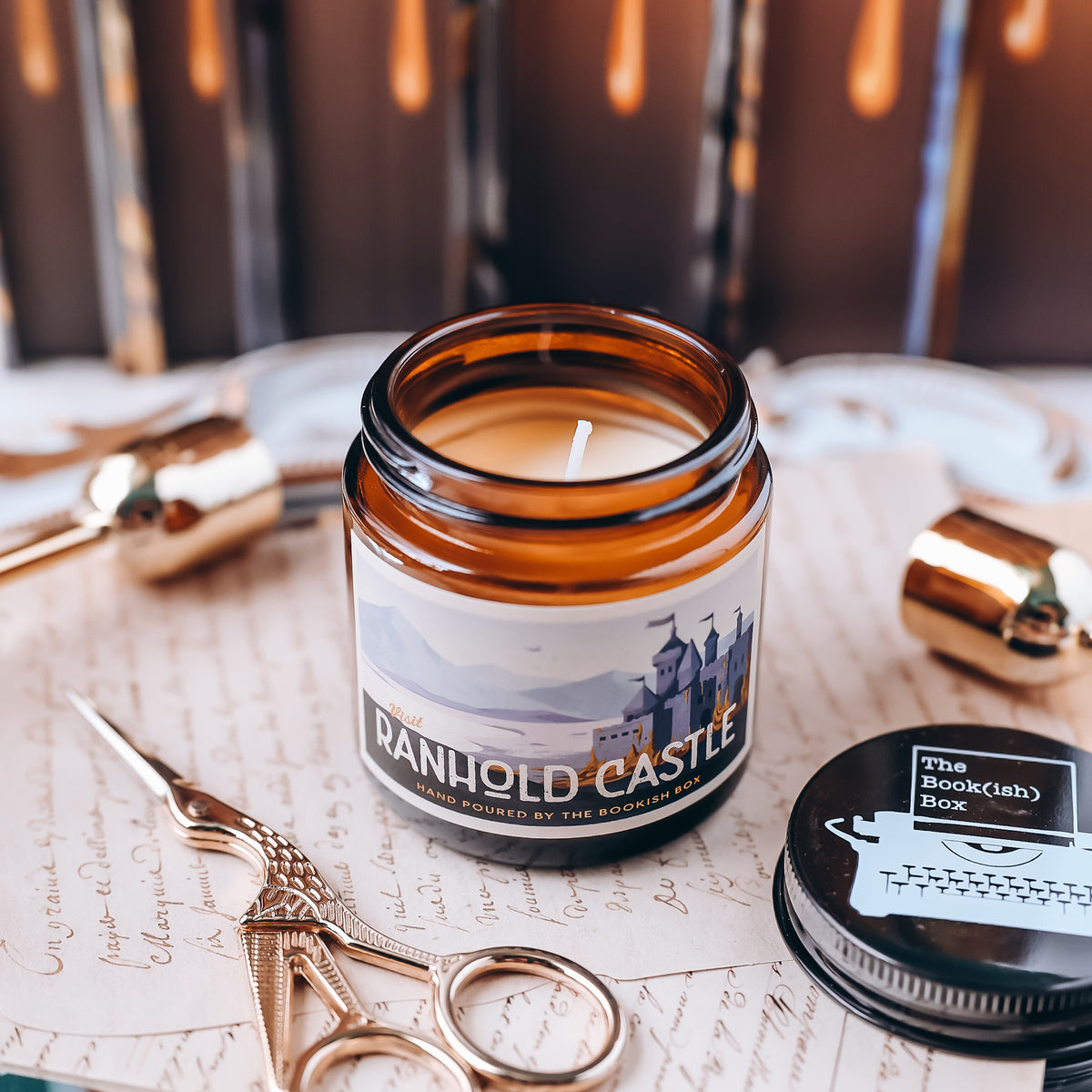 The Plated Prisoner Inspired: Ranhold Castle Candle 4oz