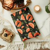 Blood Orange Inspired Fabric Dust Jacket