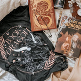 Book Dragon Inspired Tee