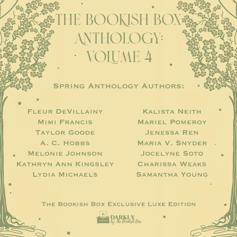The Bookish Box Anthology Volume 4 Exclusive Luxe Edition