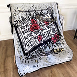Blood and Ash Inspired: Bow Before Your Queen Blanket