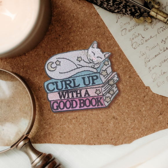 Curl Up With A Good Book Patch