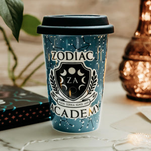 Zodiac Academy Inspired Ceramic Coffee Traveler