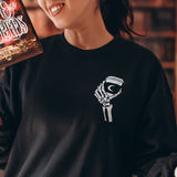 Read All Night Pullover Sweater