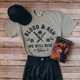 Blood and Ash Inspired: We Will Rise Tour Heavy Weight Tee