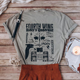 Fourth Wing Lover Heavy Weight Tee
