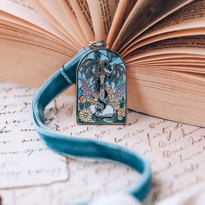 Book Dragons Inspired Literary Leadlight Bookmarks