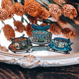 Dark CuriosiTEAs Inspired Cabinet of Curiosities