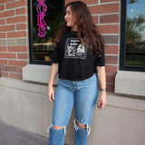 One Dark Window Inspired Crop Tee