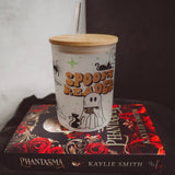 Spooky Reader Glass Mug Tumbler