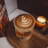 Spooky Reader Glass Mug Tumbler