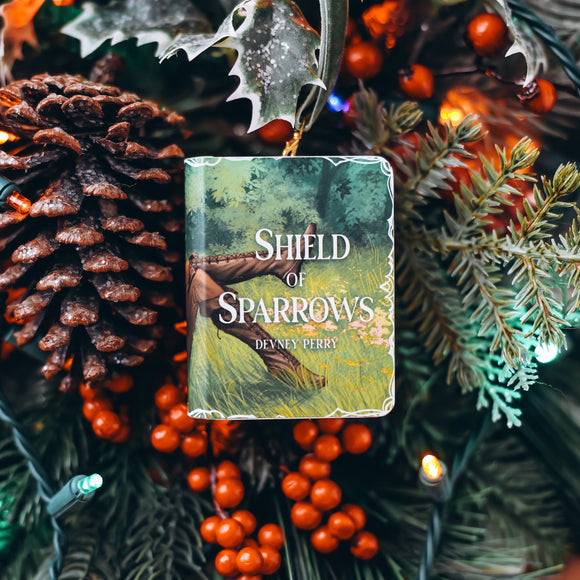 Shield of Sparrows Inspired Storybook Ornament