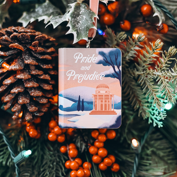 Pride and Prejudice Inspired Storybook Ornament