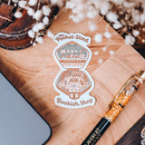 Pocket-Sized Bookish Shop Sticker