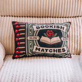 Slow Burn Matchbook Pillow