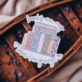Books Are My Love Language Sticker