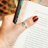 The Bonds That Tie Series Inspired Stamp Ring
