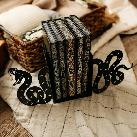 The Dark Elements Inspired Bookends