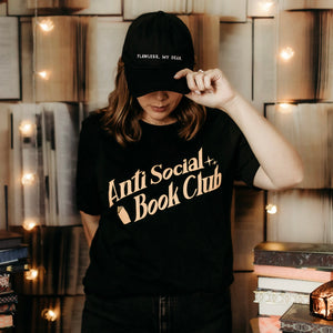 Anti Social Book Club Tee