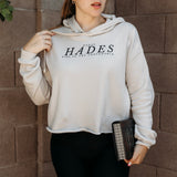 Daddy Hades Cropped Hooded Sweatshirt