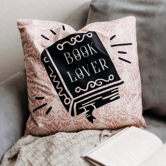 Book Lover Throw Pillowcase