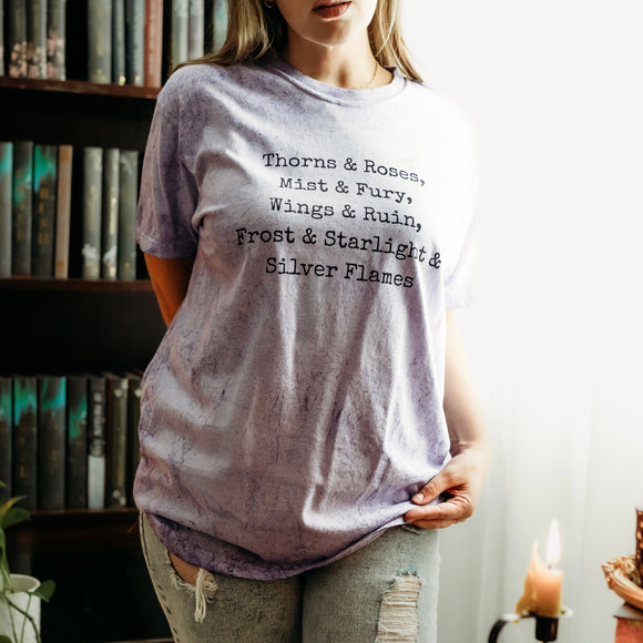 A Court of Thorns and Roses Inspired: A Court of Titles Heavy Weight Tee