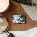 Who Did This to You? Trope Enamel Pin