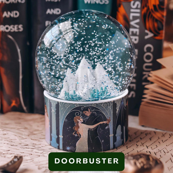 A Court of Thorns and Roses Inspired Snow Globe