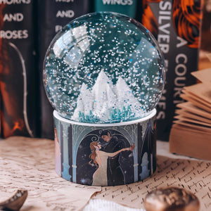 A Court of Thorns and Roses Inspired Snow Globe