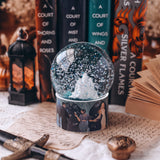 A Court of Thorns and Roses Inspired Snow Globe