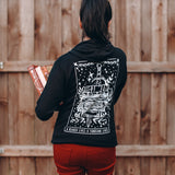 A Reader Lives a Thousand Lives Zip Up Lightweight Hoodie