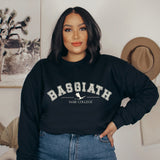 Fourth Wing Inspired: Basgiath College Pullover Sweater
