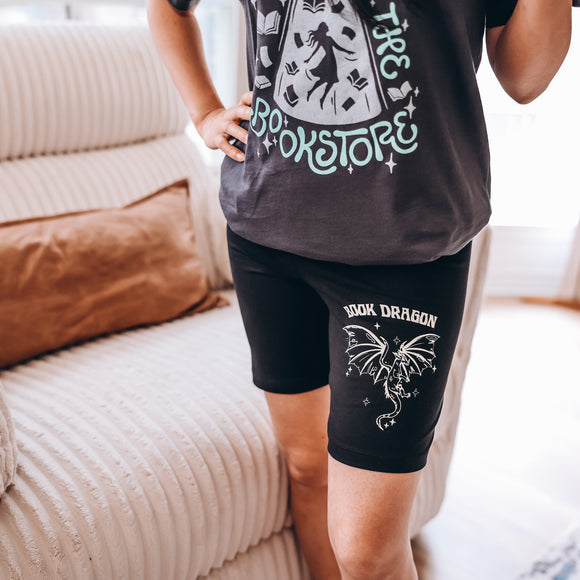 Book Dragon Bike Shorts