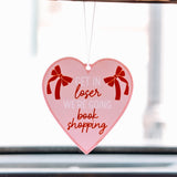 Book Shopping Car Air Freshener